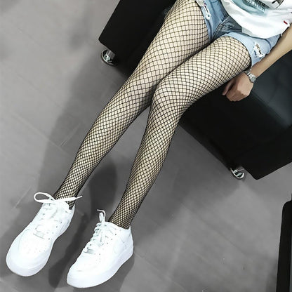 Amandir 4-5 Pairs Fishnet Stockings Womens Lace Mesh Patterned Fishnet Leggings Tights Net Pantyhose